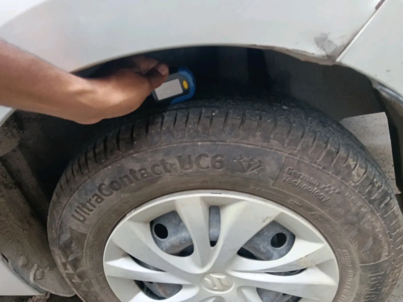 2018 Maruti Swift VXI, Petrol, Manual, 80,563 km, tyre