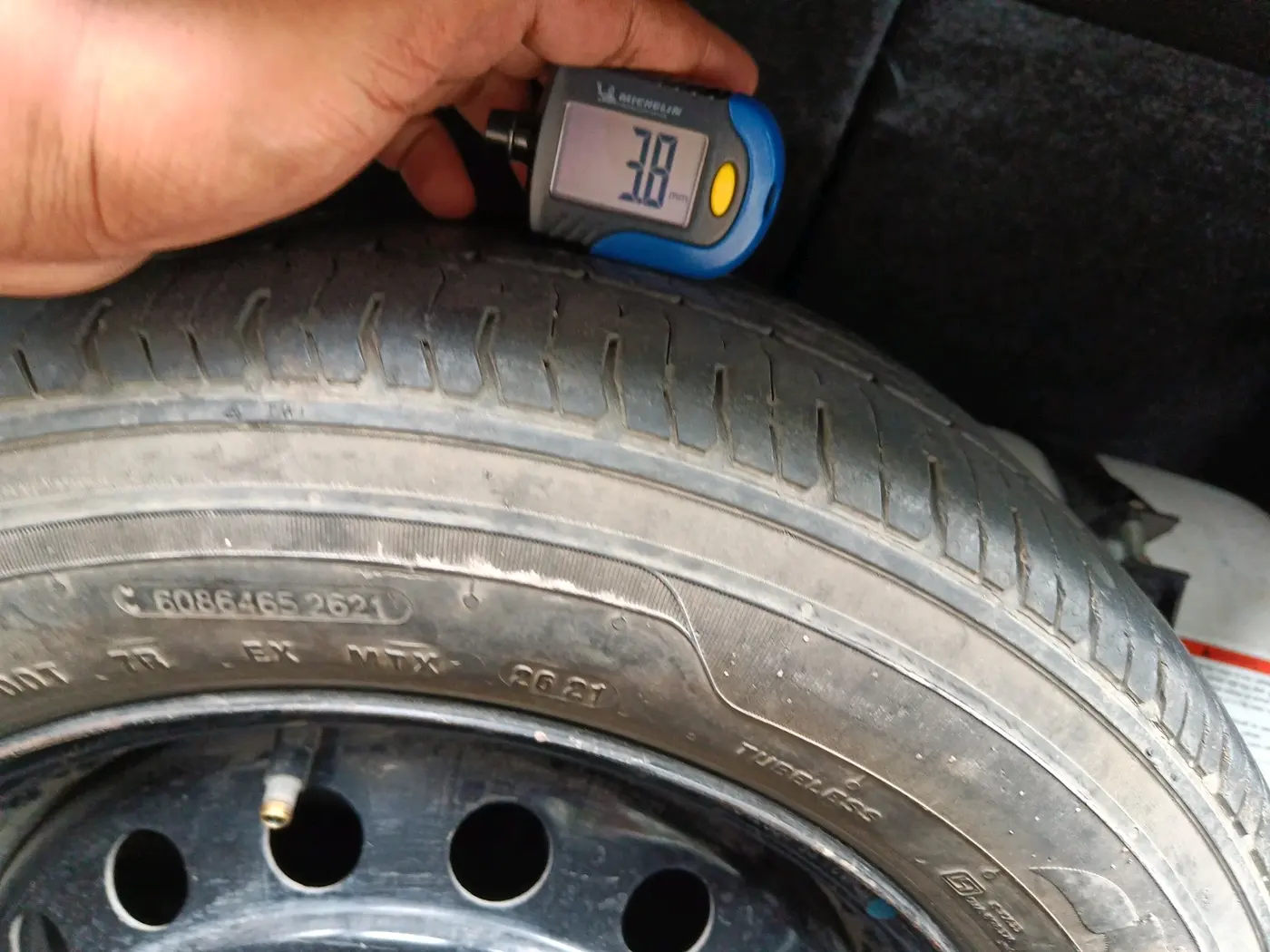 2022 Maruti Celerio VXI CNG, CNG, Manual, 1,50,092 km, tyre