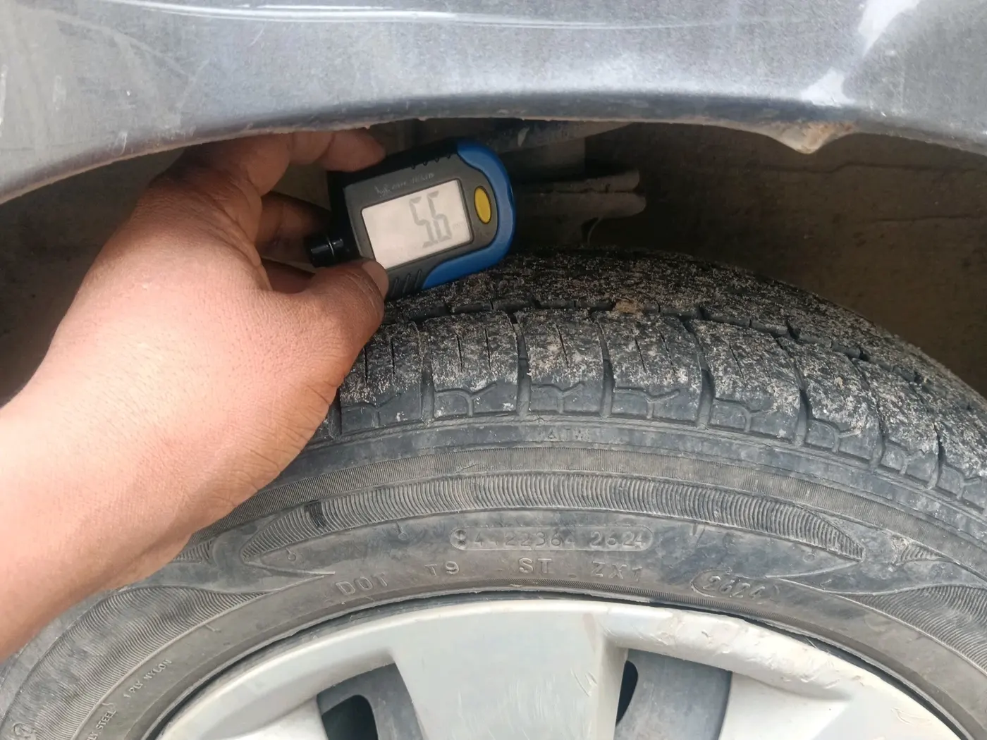 2018 Maruti Alto K10 VXI, Petrol, Manual, 67,245 km, tyre