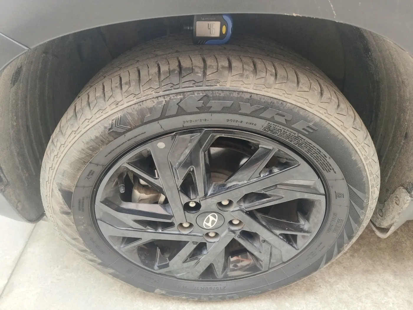2024 Hyundai Creta S (O) 1.5 PETROL, Petrol, Manual, 31,349 km, tyre