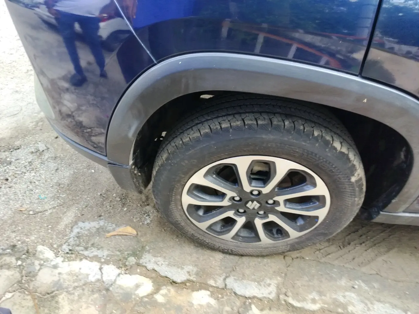 2025 Maruti Grand Vitara DELTA SMART HYBRID, Petrol, Manual, 10,251 km, tyre