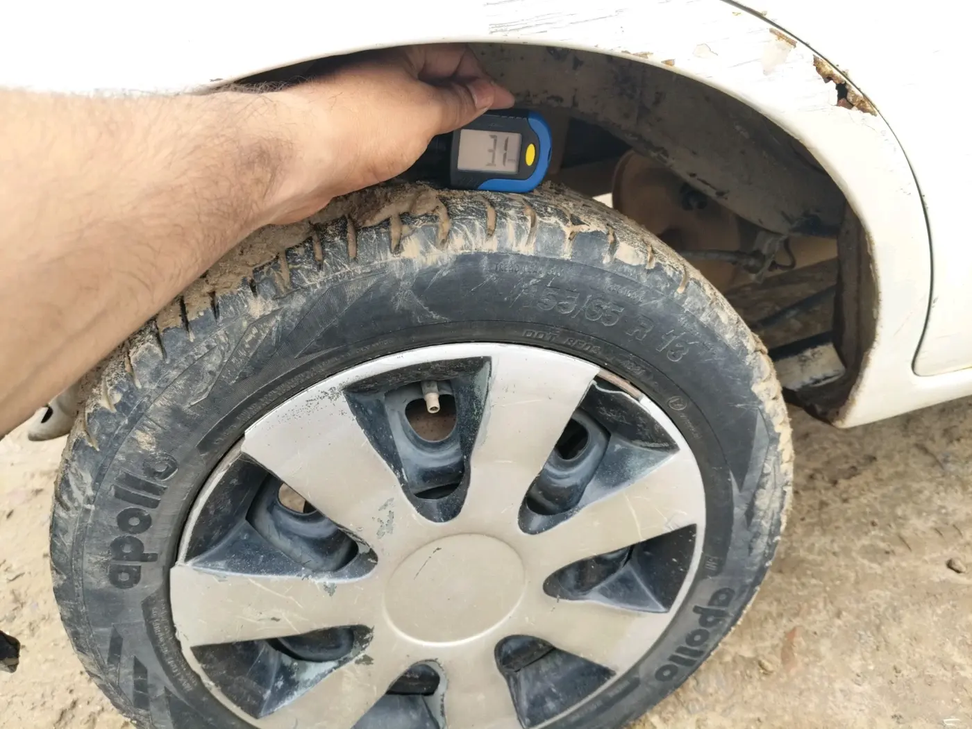 2016 Maruti Alto K10 VXI, Petrol, Manual, 51,784 km, tyre