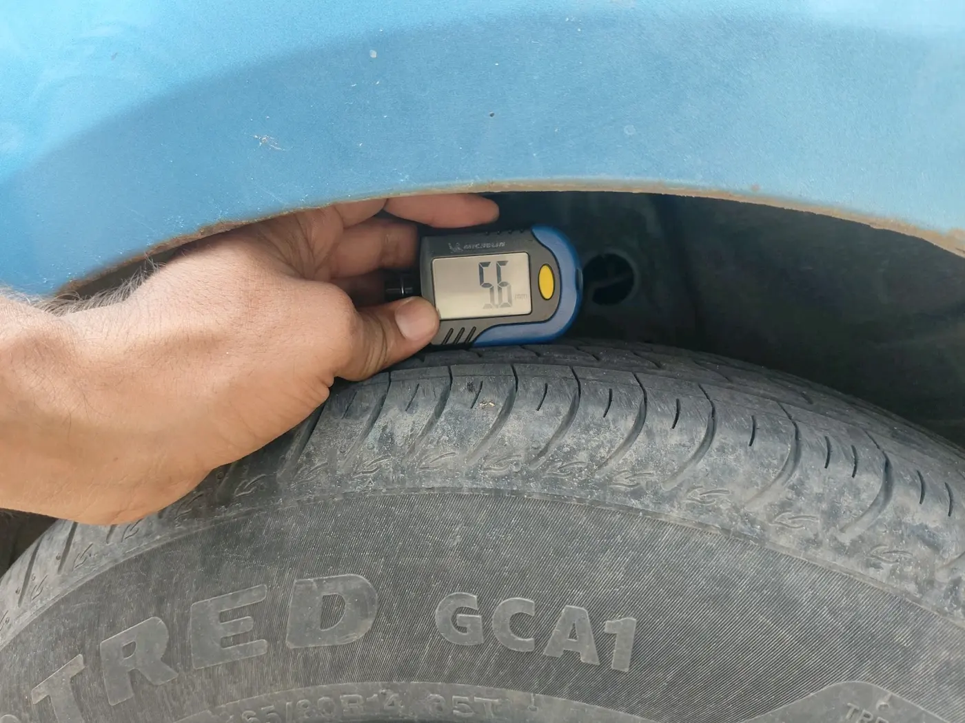 2019 Maruti New Wagon-R ZXI 1.2, Petrol, Manual, 1,49,372 km, tyre
