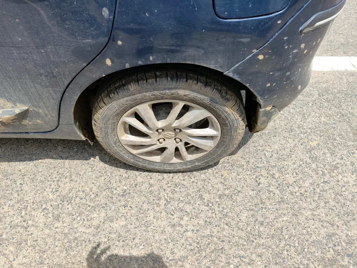 2019 Maruti Baleno SIGMA DIESEL 1.3, Diesel, Manual, 1,37,752 km, tyre
