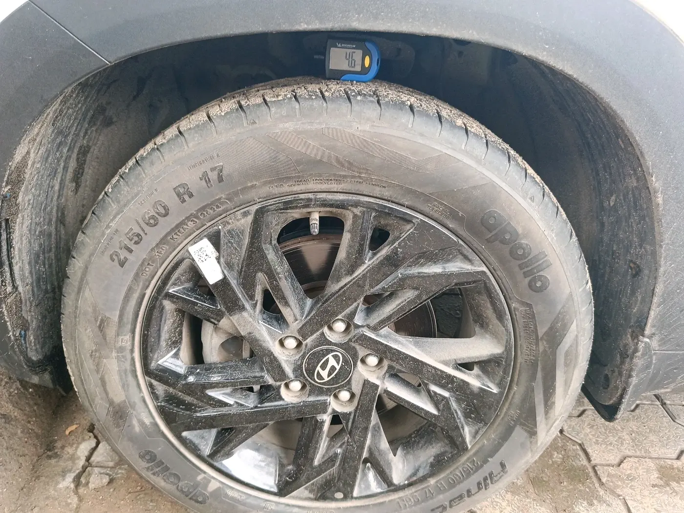 2024 Hyundai Creta S (O) 1.5 PETROL, Petrol, Manual, 22,551 km, tyre