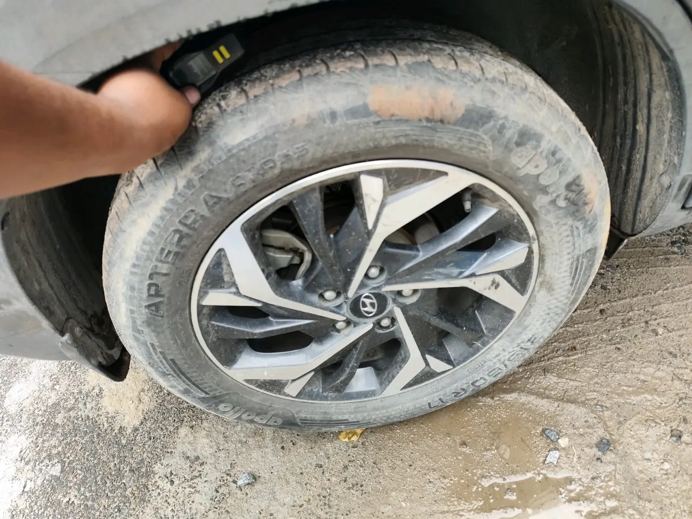 2022 Hyundai Creta SX (O) AT 1.5 DIESEL, Diesel, Automatic, 77,179 km, tyre