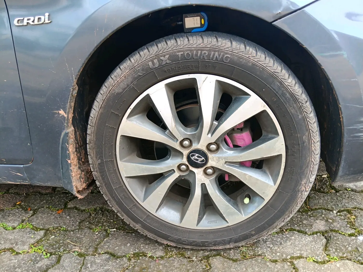 2014 Hyundai Verna FLUIDIC 1.6 CRDI SX OPT, Diesel, Manual, 1,50,235 km, tyre