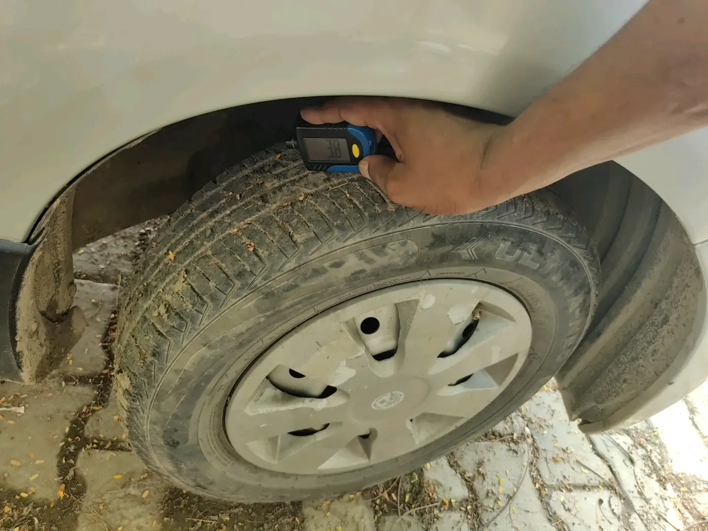 2021 Maruti New Wagon-R LXI CNG (O) 1.0, CNG, Manual, 70,786 km, tyre
