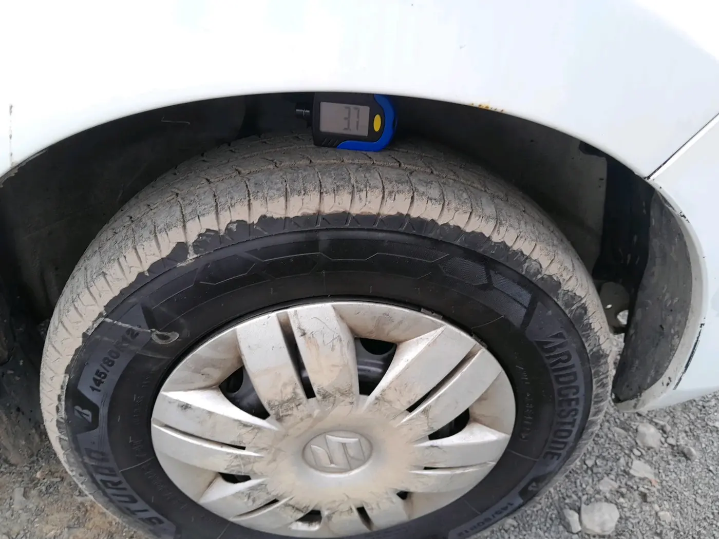 2014 Maruti Alto 800 VXI, CNG, Manual, 92,978 km, tyre
