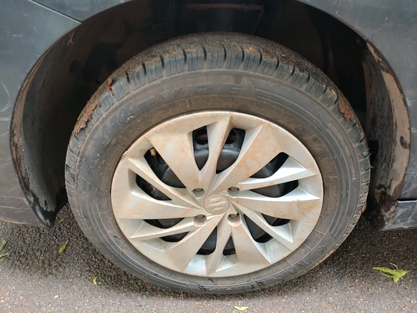 2022 Maruti Baleno DELTA PETROL 1.2, Petrol, Manual, 1,08,882 km, tyre