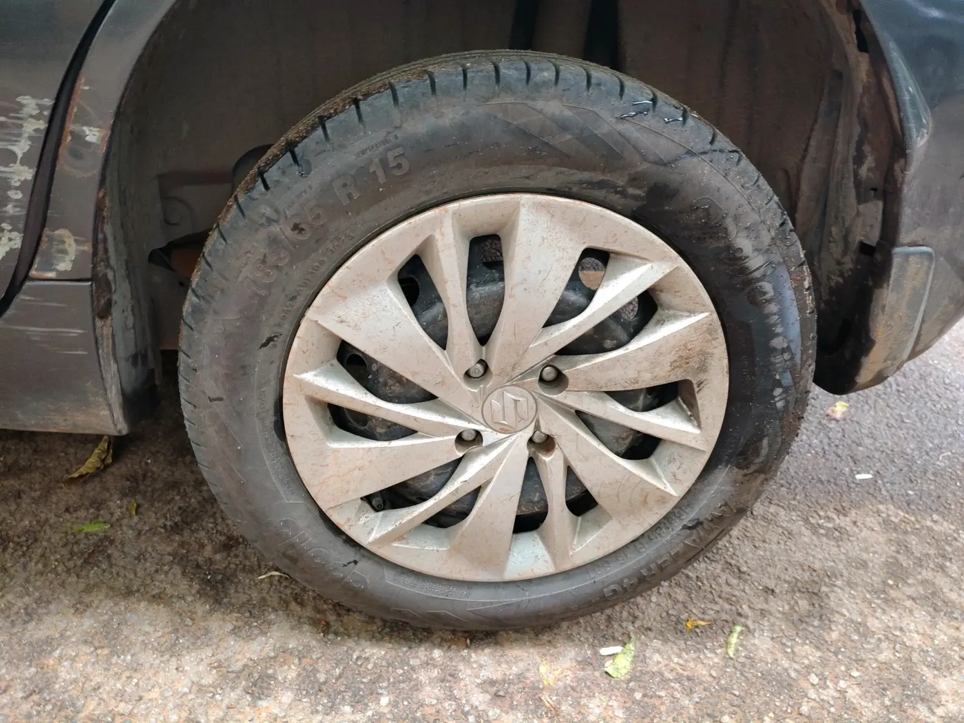2022 Maruti Baleno DELTA PETROL 1.2, Petrol, Manual, 1,08,882 km, tyre