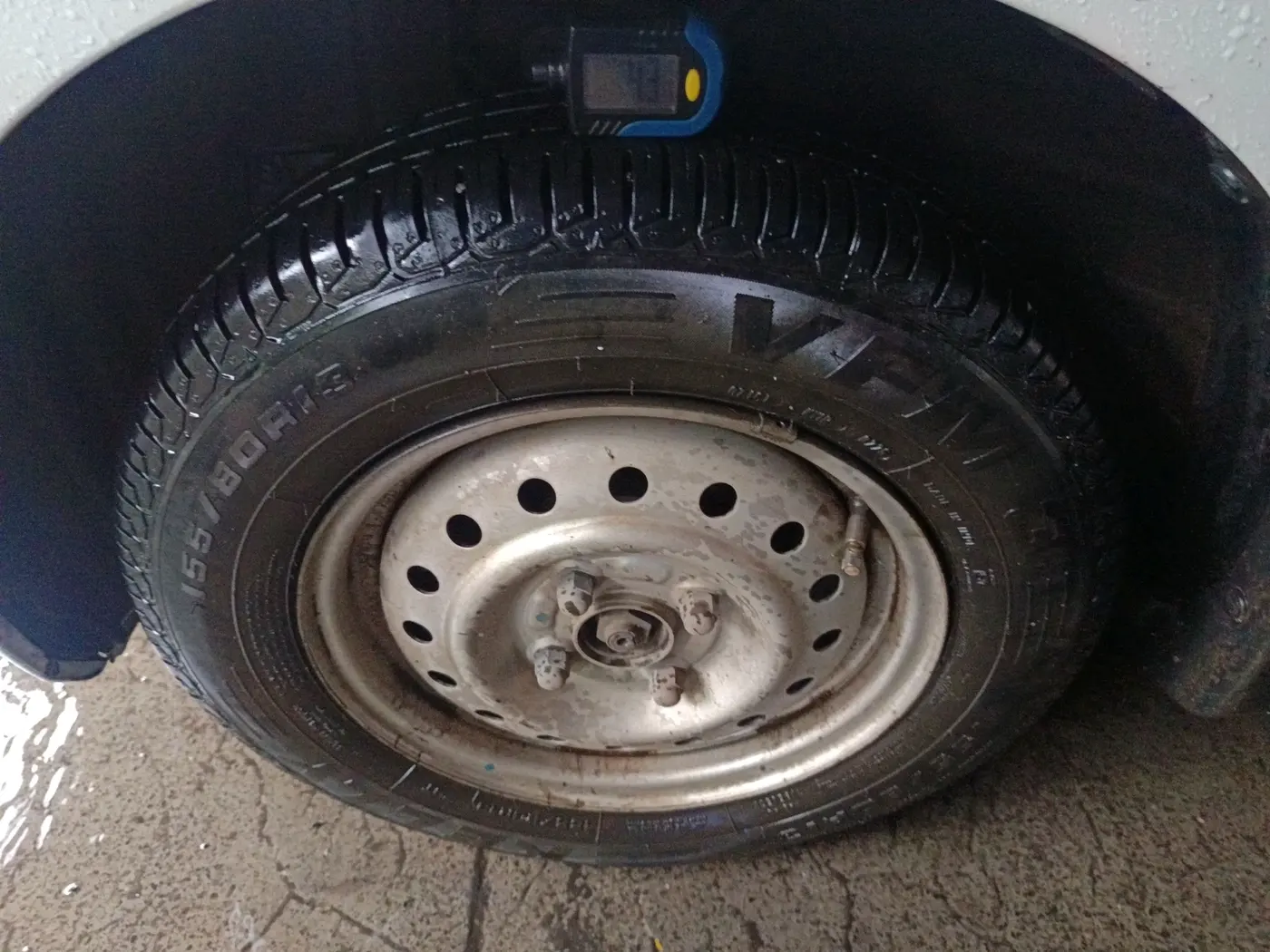 2019 Maruti New Wagon-R LXI CNG (O) 1.0, CNG, Manual, 1,05,795 km, tyre