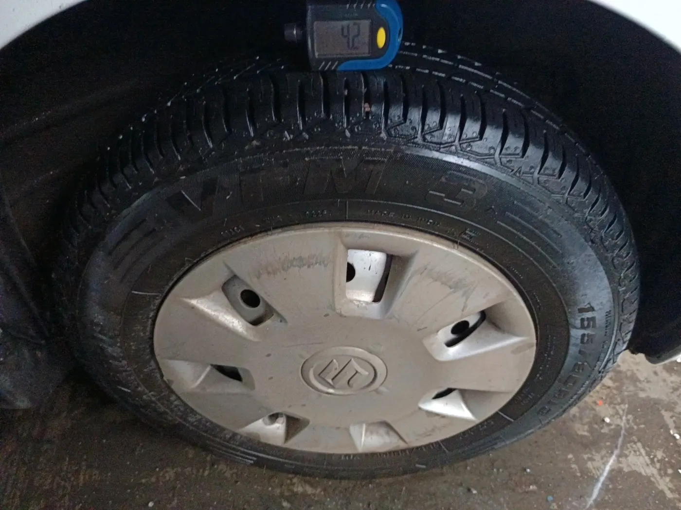 2019 Maruti New Wagon-R LXI CNG (O) 1.0, CNG, Manual, 1,05,795 km, tyre