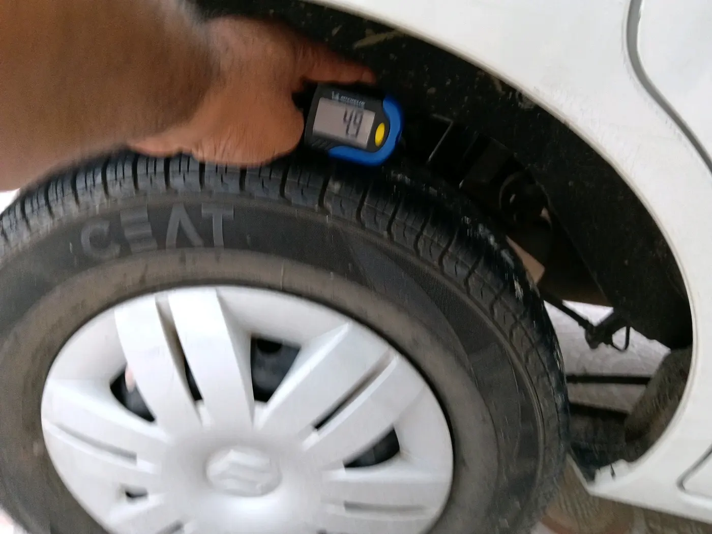 2015 Maruti Alto 800 LXI, Petrol, Manual, 29,908 km, tyre