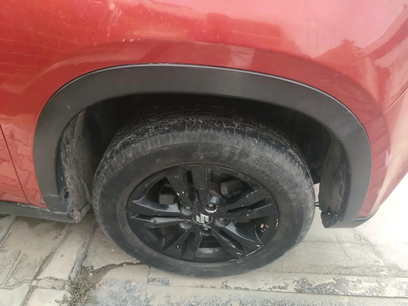 2016 Maruti Vitara Brezza ZDI PLUS, Diesel, Manual, 1,42,233 km, tyre