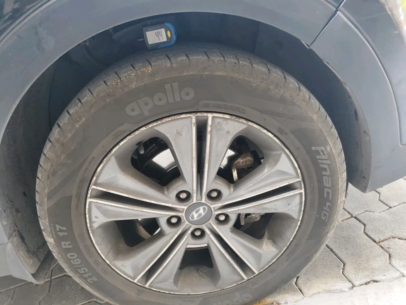 2017 Hyundai Creta SX PLUS AT 1.6 PETROL, Petrol, Automatic, 93,412 km, tyre