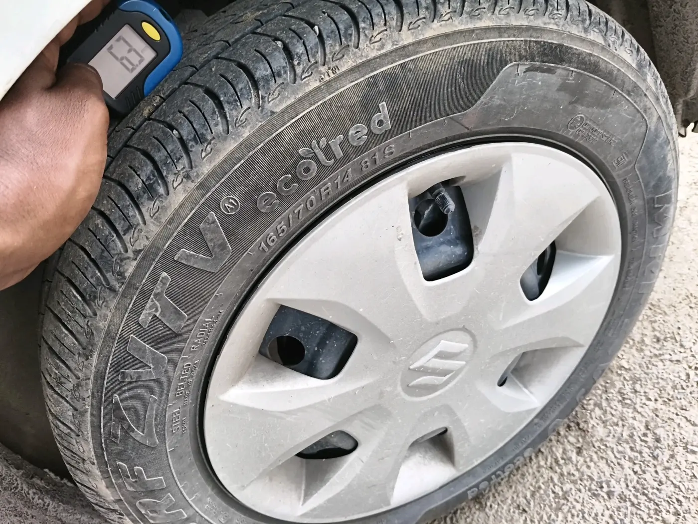 2025 Maruti New Wagon-R VXI CNG 1.0, CNG, Manual, 20,069 km, tyre