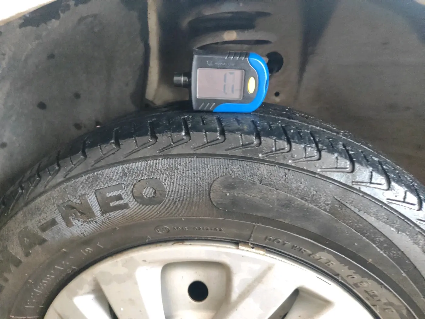 2021 Maruti New Wagon-R LXI CNG 1.0, CNG, Manual, 60,950 km, tyre
