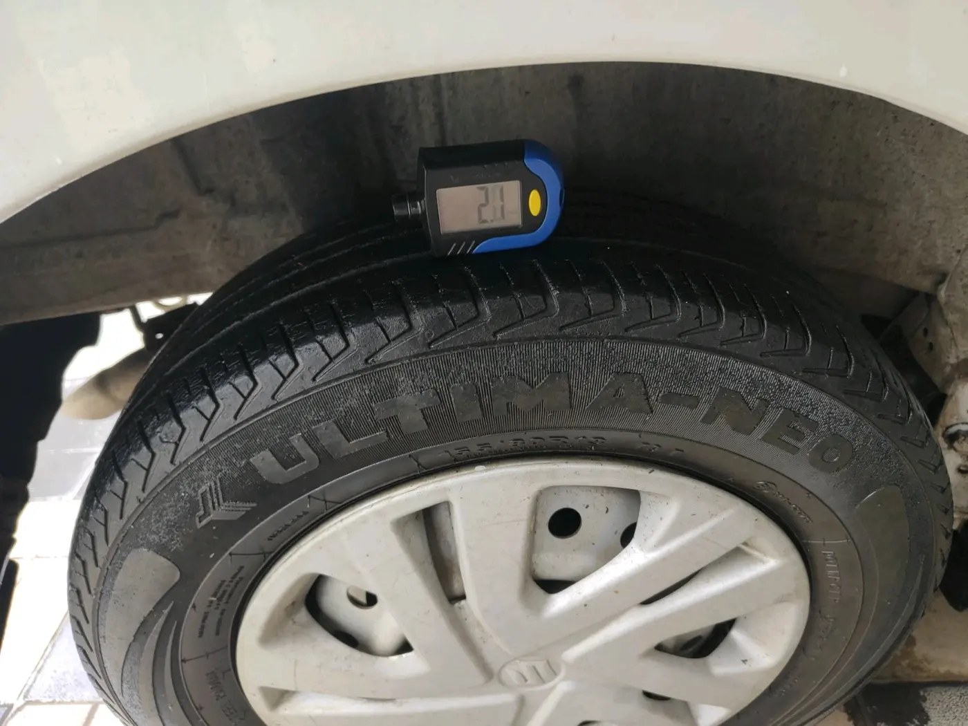 2021 Maruti New Wagon-R LXI CNG 1.0, CNG, Manual, 60,950 km, tyre