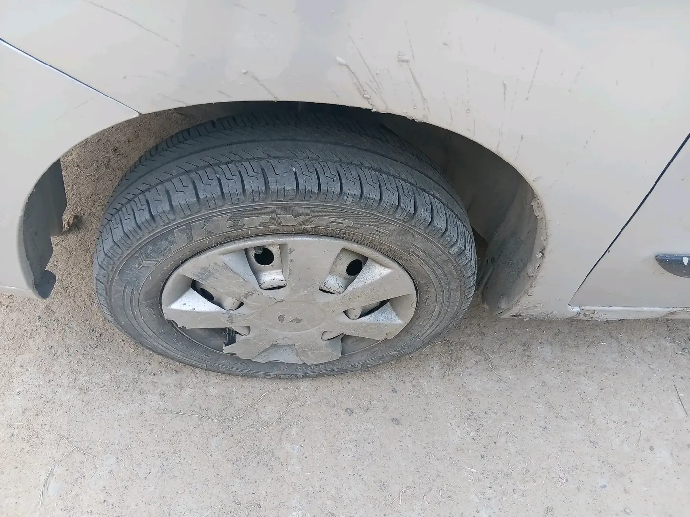 2012 Maruti Wagon R 1.0 LXI, Petrol, Manual, 95,249 km, tyre