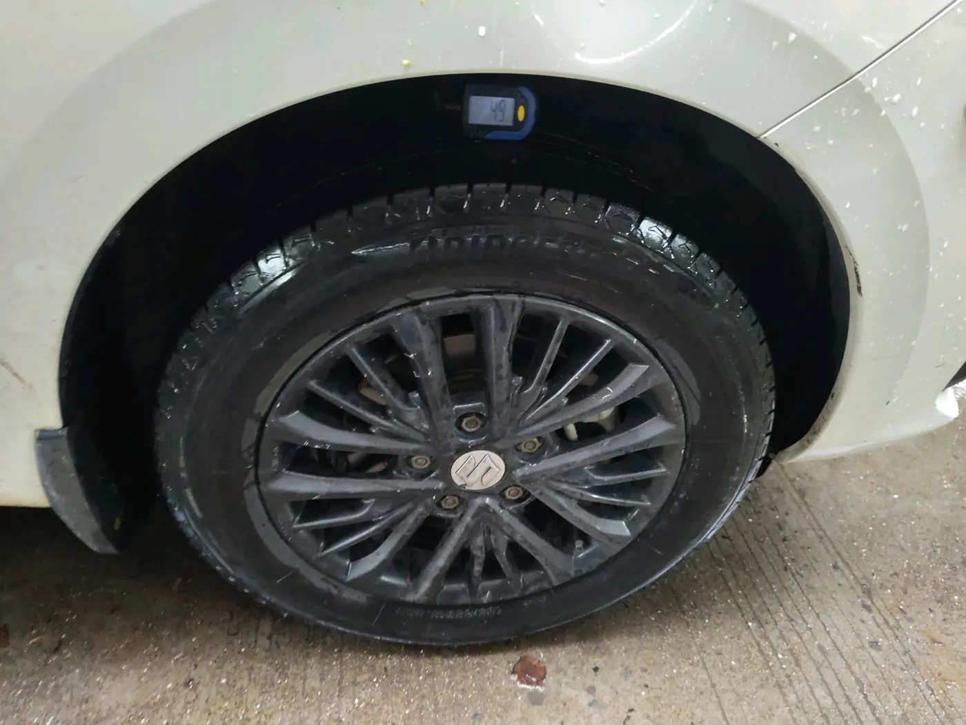 2022 Maruti Ertiga   VXI (O) CNG, CNG, Manual, 1,10,498 km, tyre