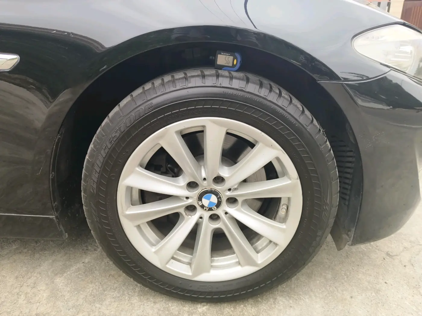 2012 BMW 5 Series 525D, Diesel, Automatic, 75,696 km, tyre