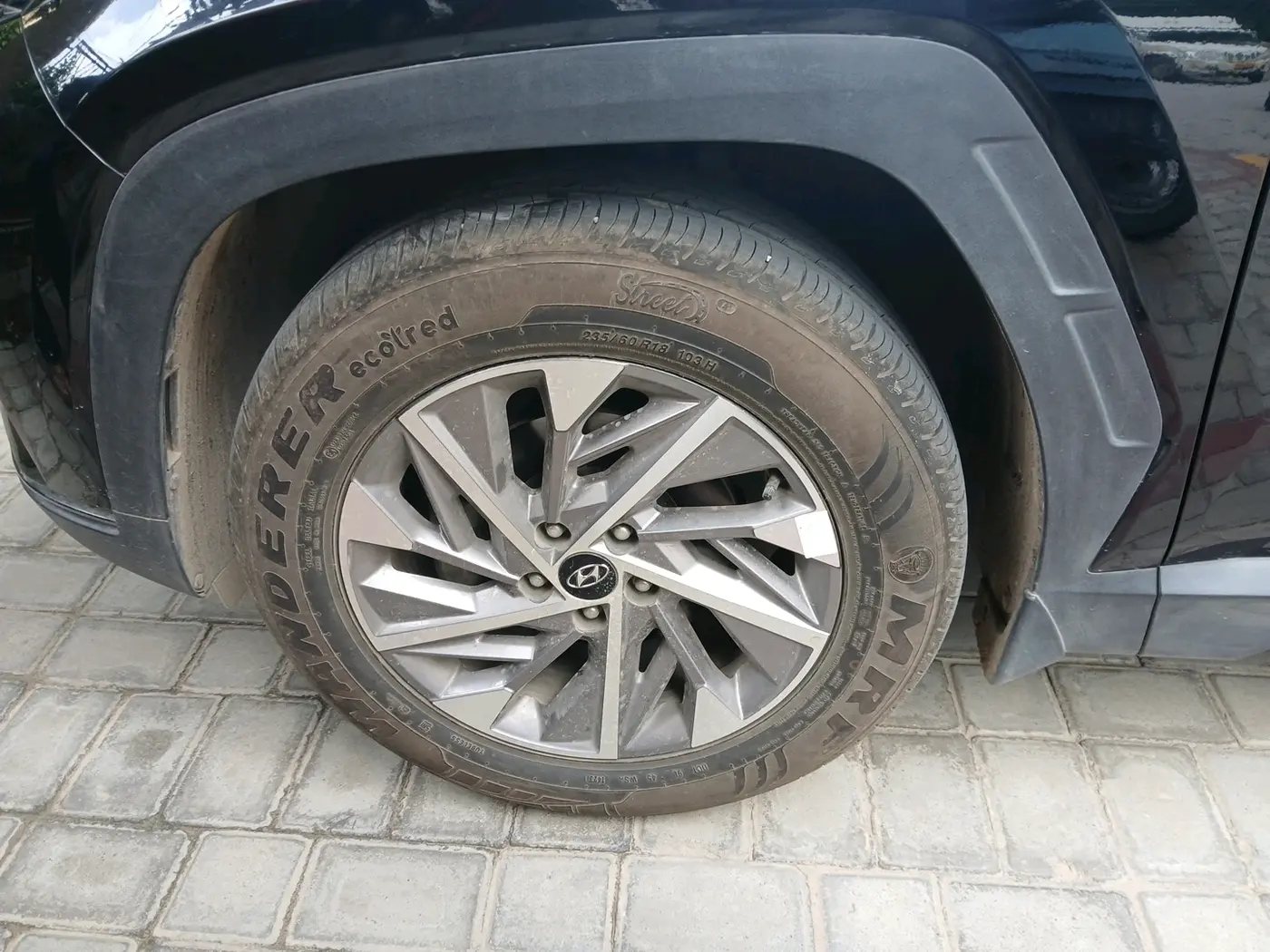 2023 Hyundai Tucson SIGNATURE 2.0 AT PETROL, Petrol, Automatic, 12,433 km, tyre