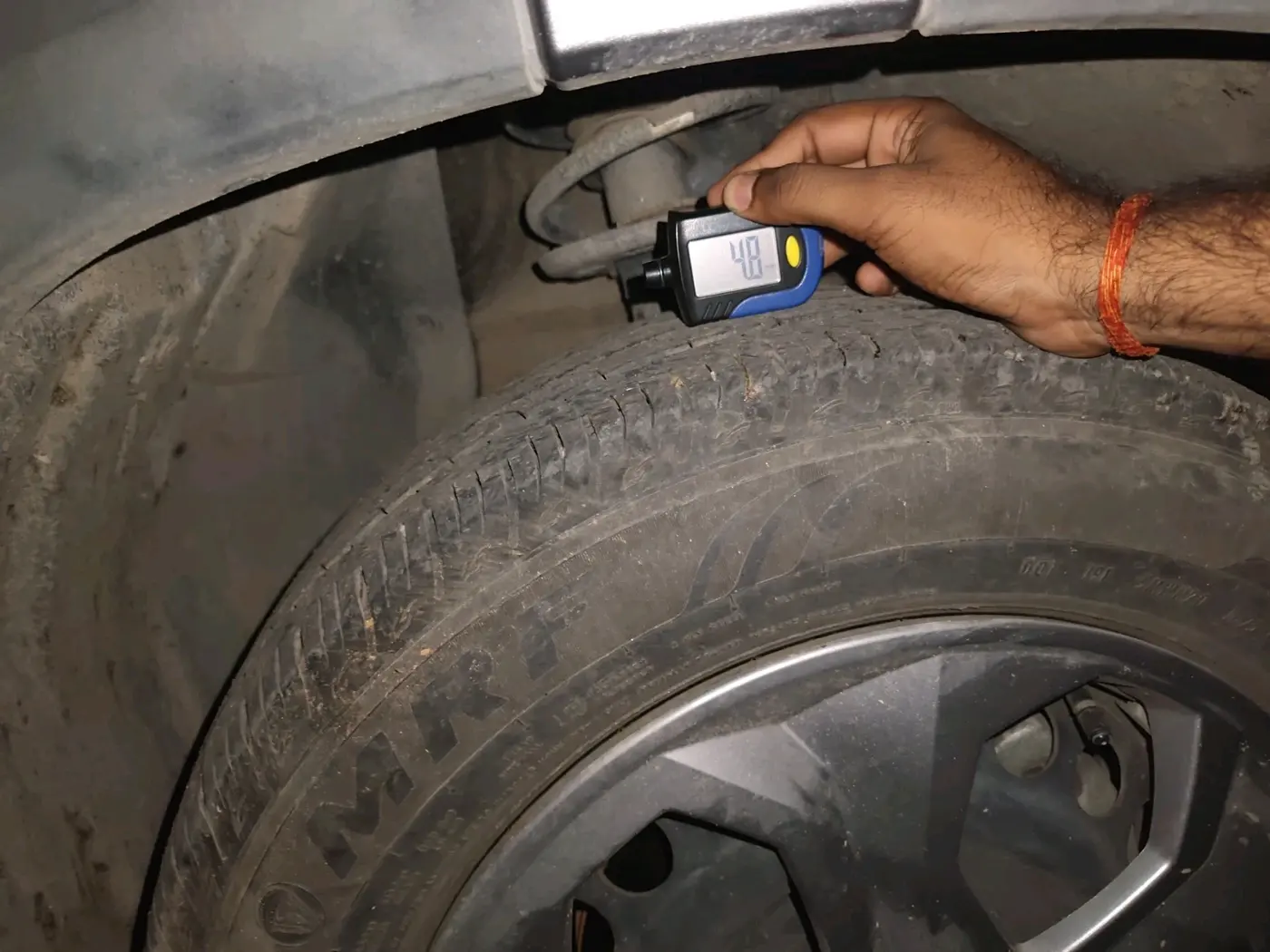 2025 Maruti BREZZA LXI, Petrol, Manual, 18,484 km, tyre