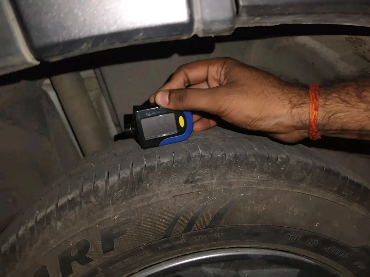 2025 Maruti BREZZA LXI, Petrol, Manual, 18,484 km, tyre