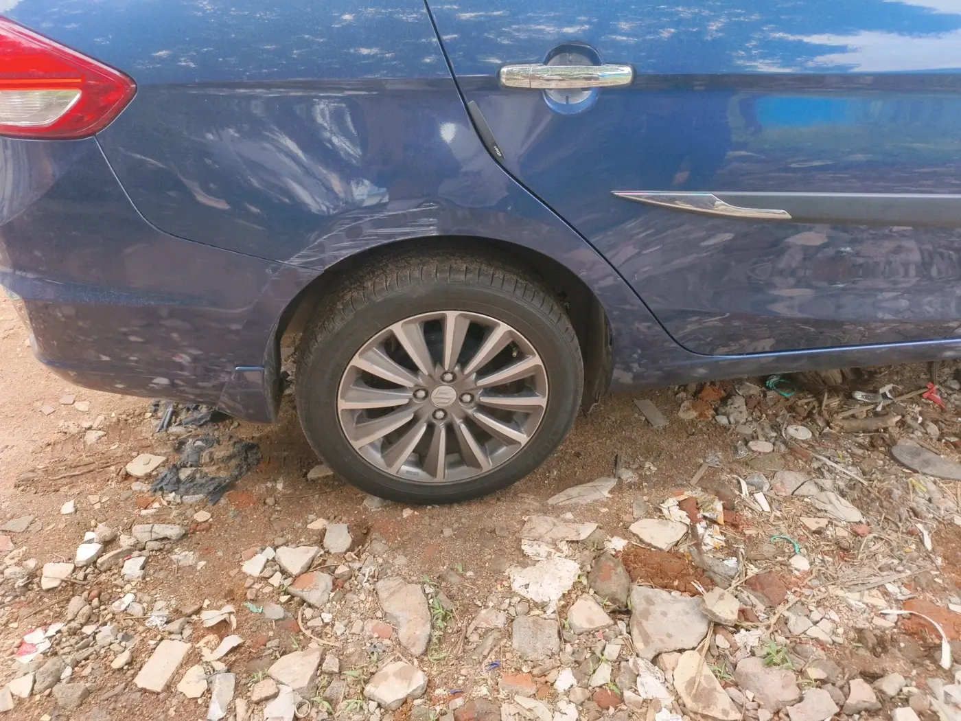 2019 Maruti Ciaz ALPHA  AT 1.5 SHVS PETROL, Petrol, Automatic, 36,541 km, tyre