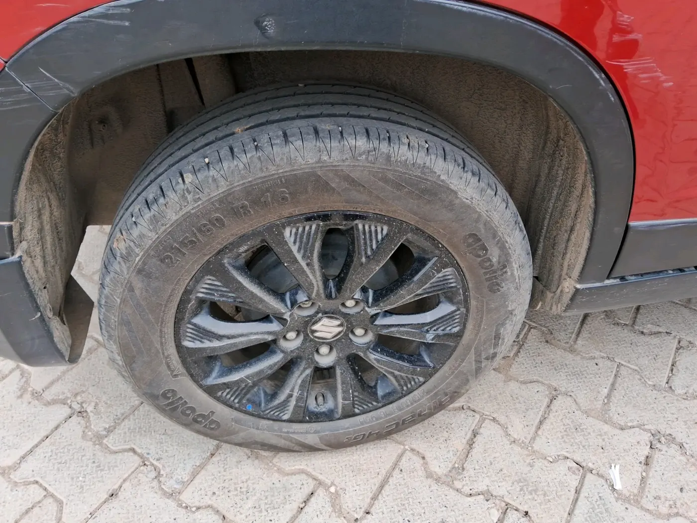 2020 Maruti Vitara Brezza ZXI, Petrol, Manual, 98,076 km, tyre