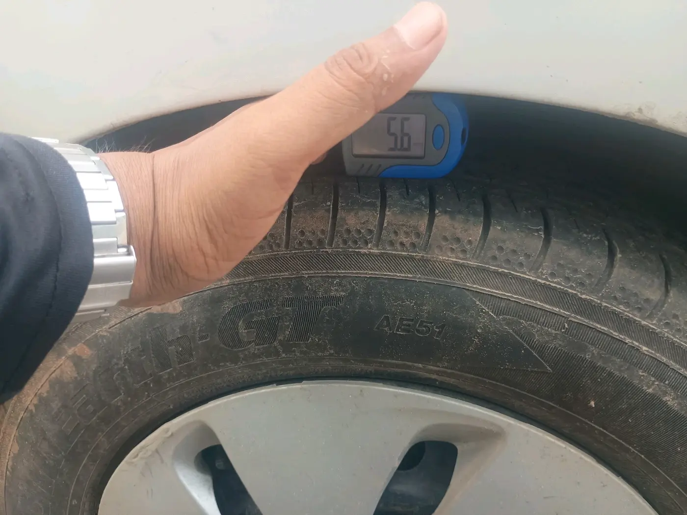 2016 Maruti Celerio VXI CNG, CNG, Manual, 95,268 km, tyre