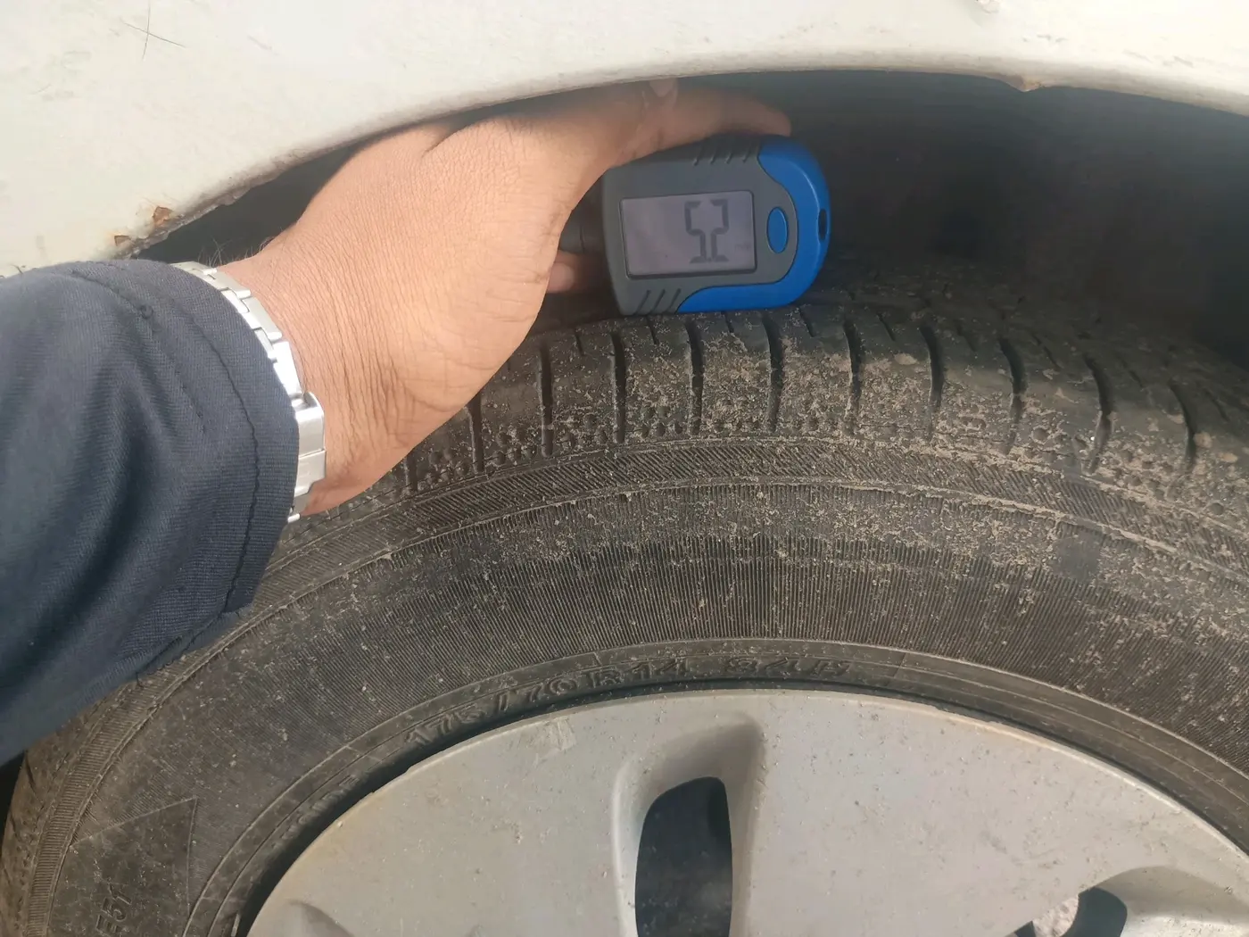2016 Maruti Celerio VXI CNG, CNG, Manual, 95,268 km, tyre