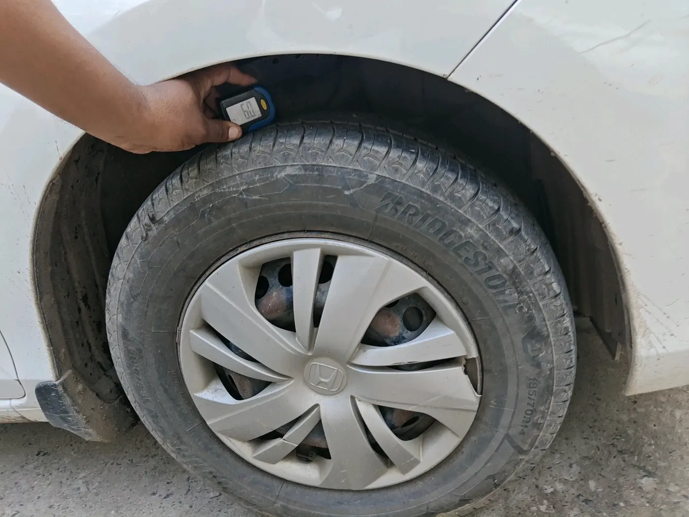2019 Honda Amaze 1.2L I-VTEC S CVT, CNG, Automatic, 60,862 km, tyre