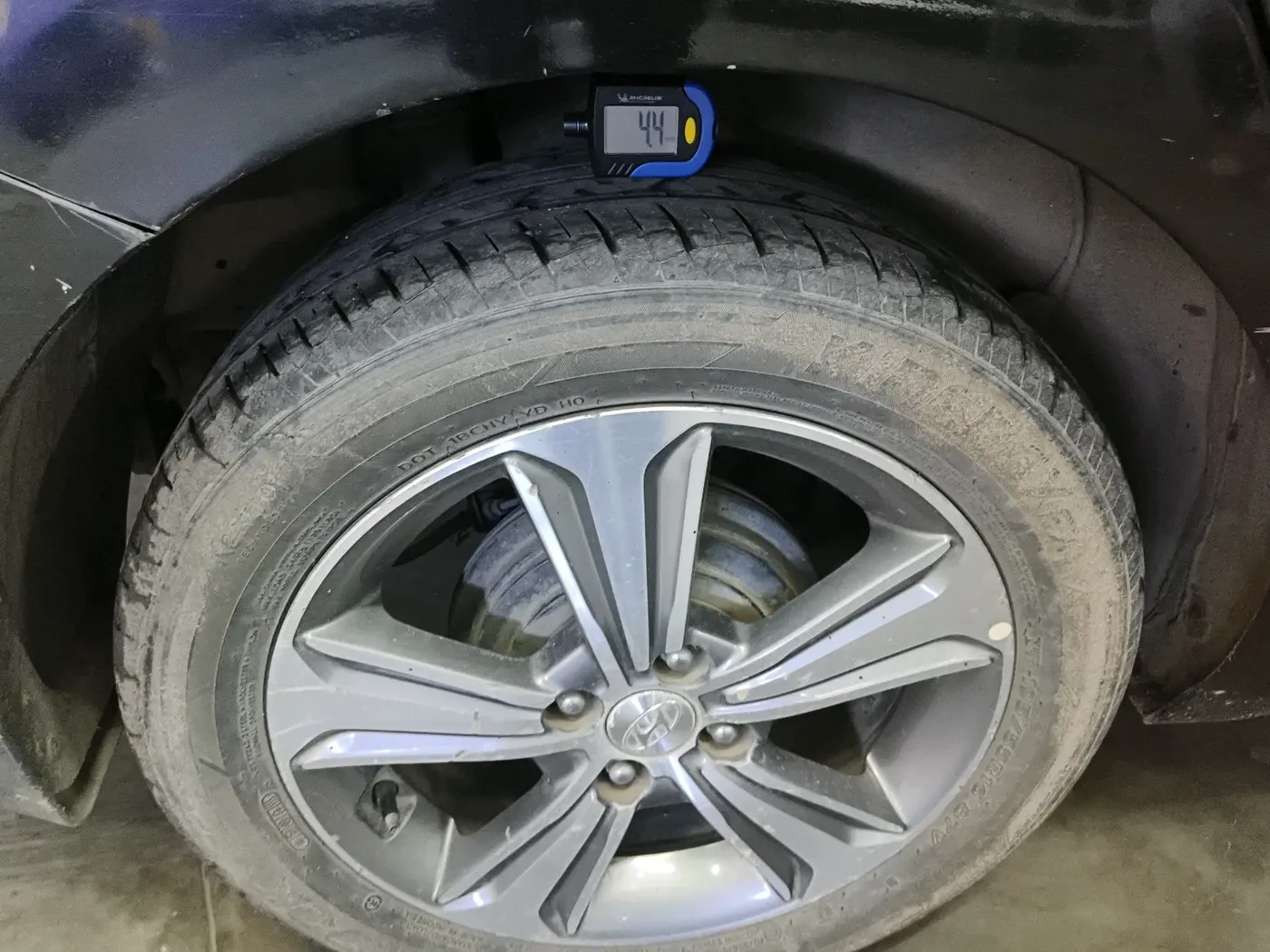 2018 Hyundai Verna 1.6 VTVT SX O, Petrol, Manual, 45,667 km, tyre