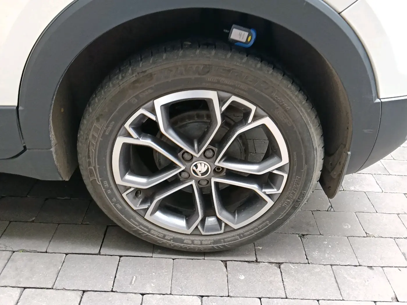 2022 Skoda KUSHAQ STYLE 1.5L TSI DSG, Petrol, Automatic, 18,563 km, tyre