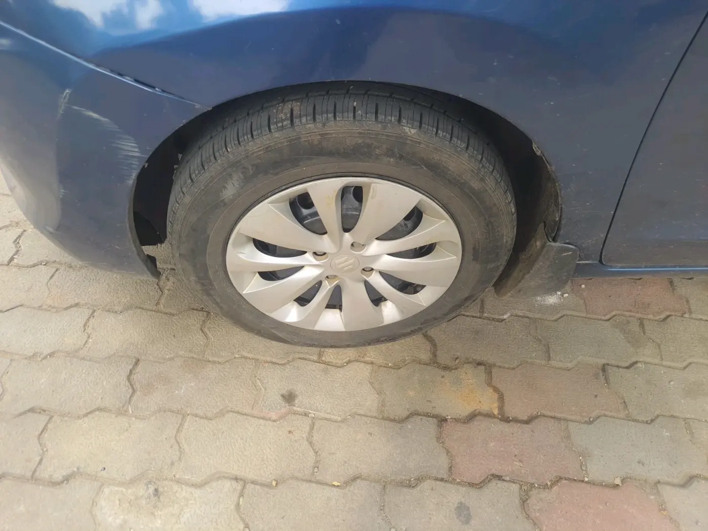 2018 Maruti Baleno DELTA PETROL 1.2, Petrol, Manual, 1,08,593 km, tyre