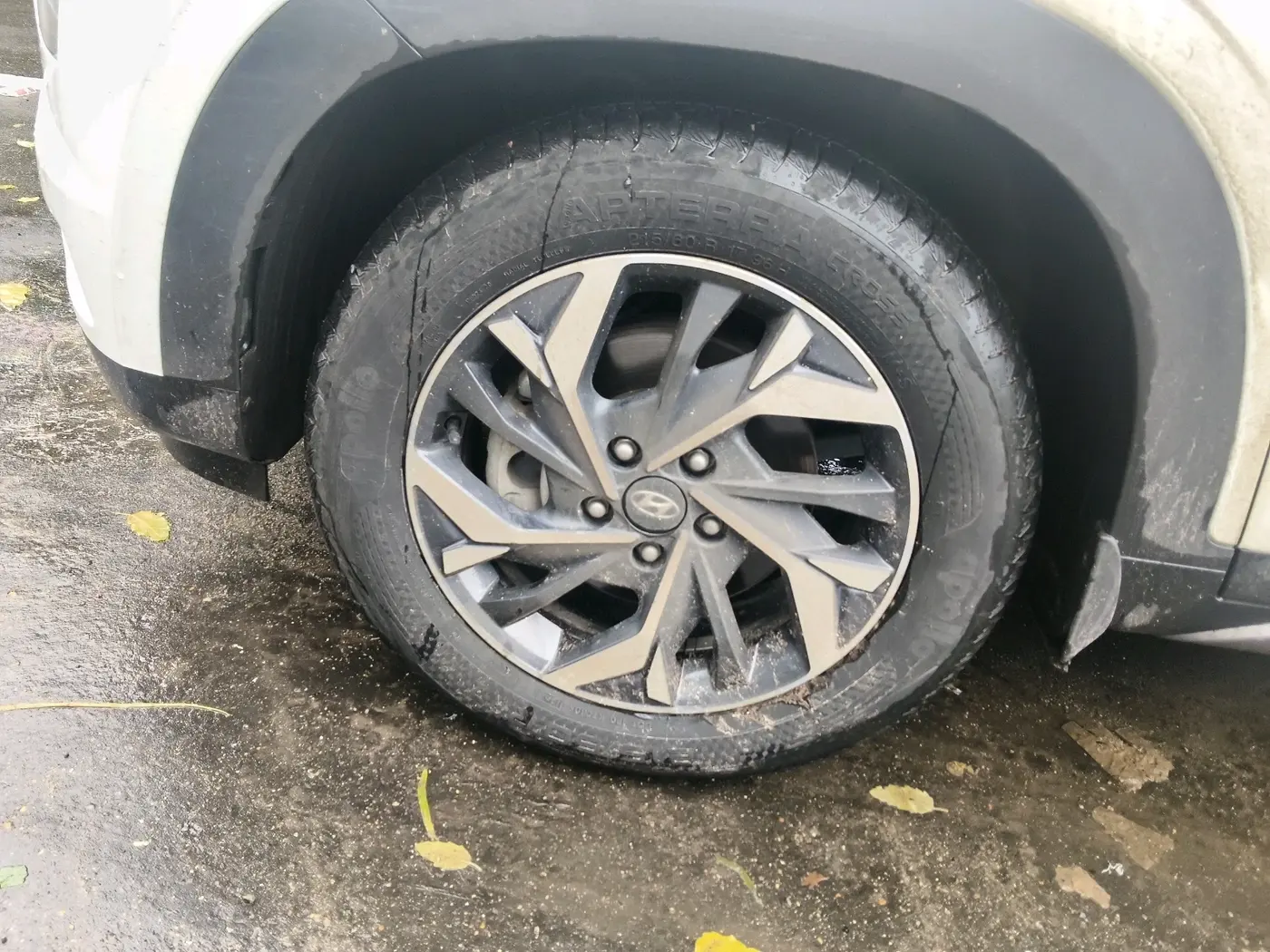 2023 Hyundai Creta SX (O) IVT 1.5 PETROL, Petrol, Automatic, 76,218 km, tyre