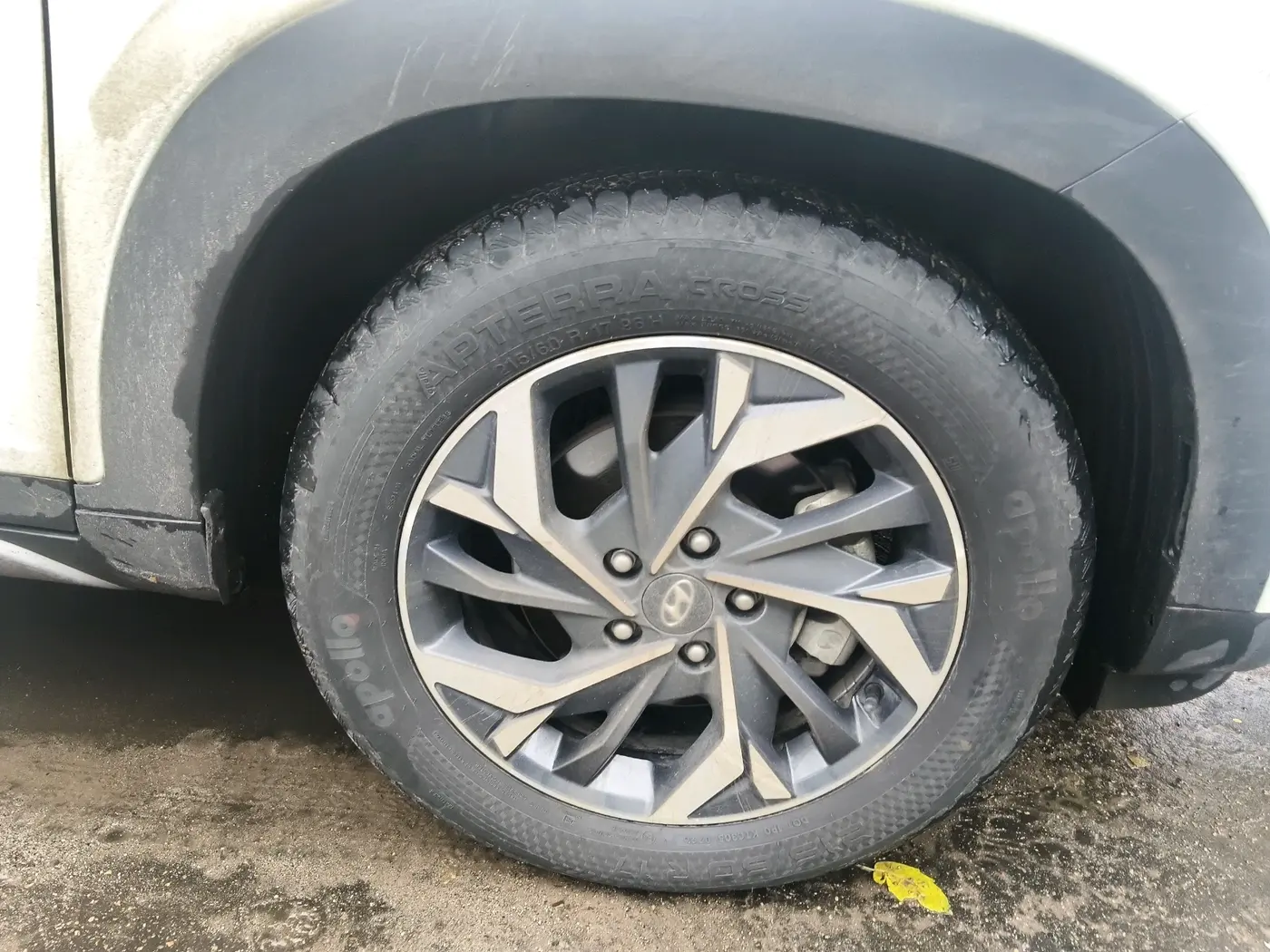 2023 Hyundai Creta SX (O) IVT 1.5 PETROL, Petrol, Automatic, 76,218 km, tyre