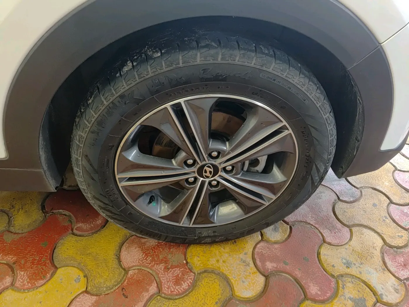 2015 Hyundai Creta SX (O) 1.6 DIESEL, Diesel, Manual, 73,835 km, tyre