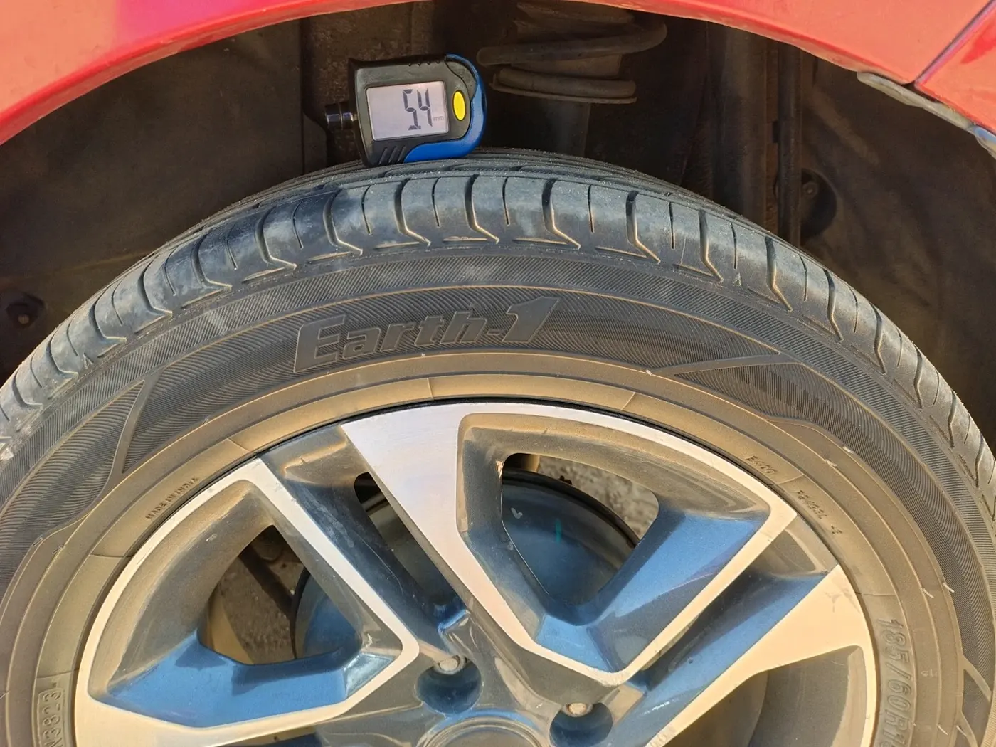 2018 Tata TIGOR XZ (O) PETROL, Petrol, Manual, 57,036 km, tyre