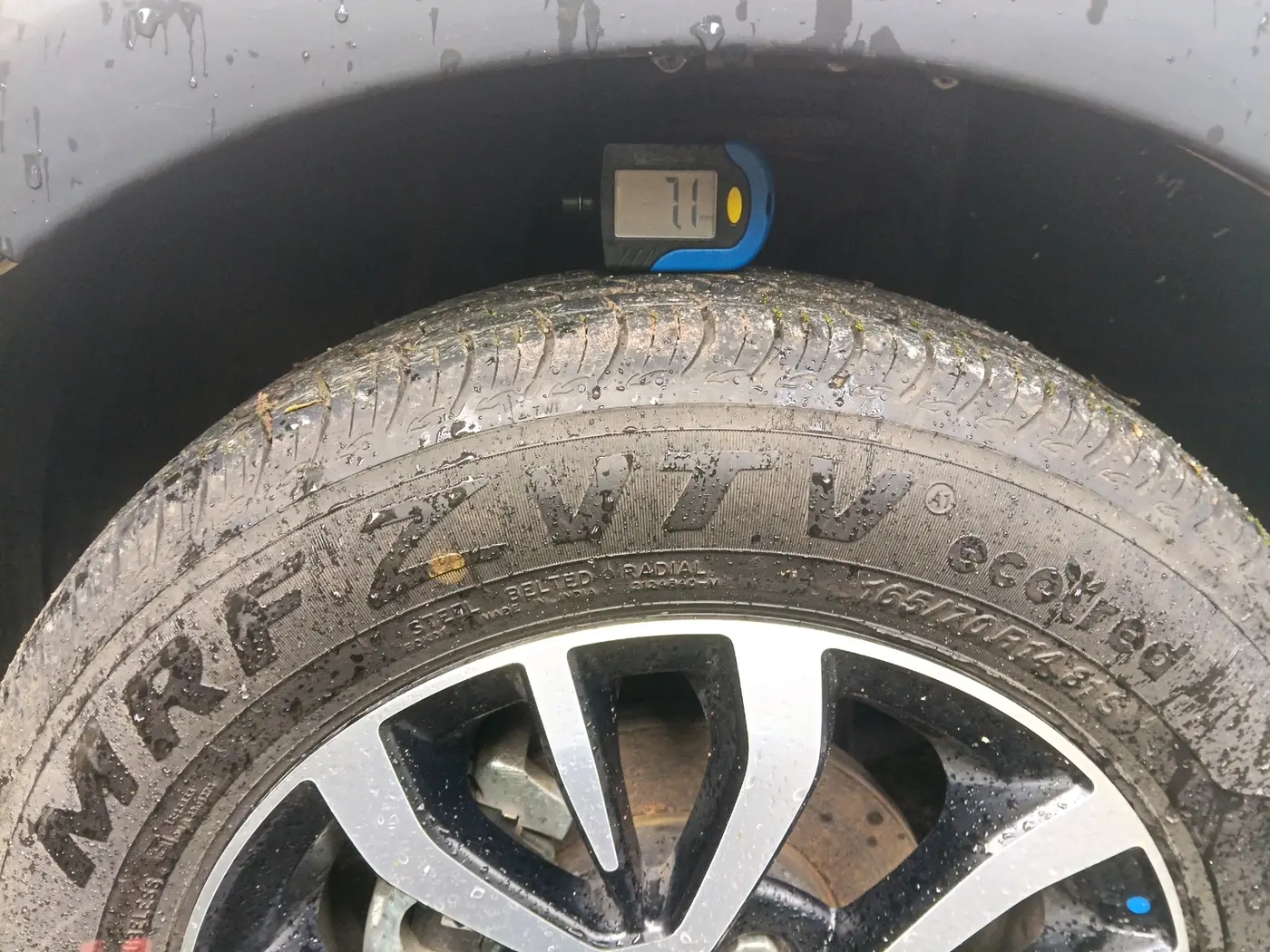 2025 Maruti New Wagon-R VXI CNG 1.0, CNG, Manual, 4,209 km, tyre