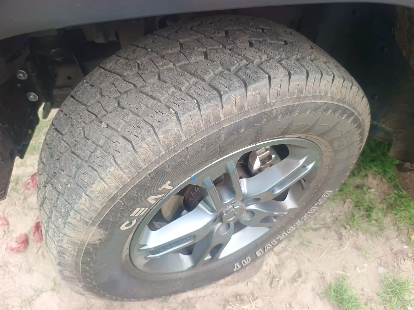 2024 Mahindra Thar LX D HT 2WD MT, Diesel, Manual, 23,625 km, tyre
