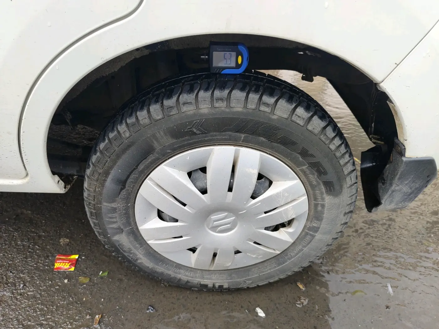 2017 Maruti Alto 800 LXI, Petrol, Manual, 21,285 km, tyre