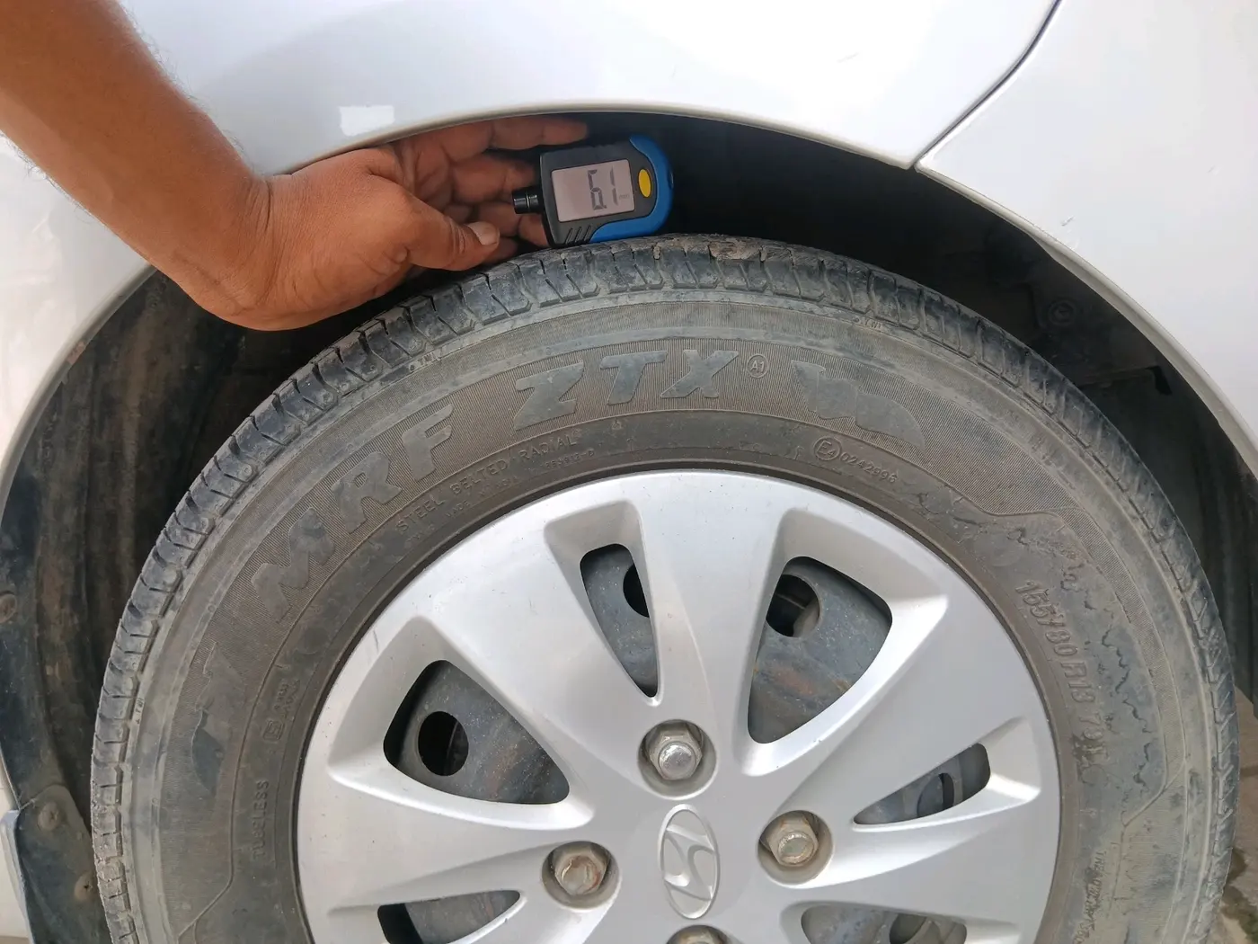 2011 Hyundai i10 MAGNA 1.2, Petrol, Manual, 67,278 km, tyre