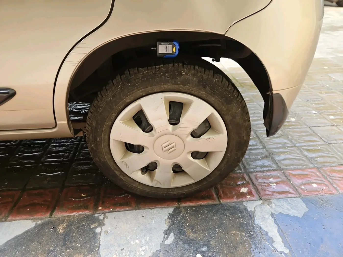 2011 Maruti Alto K10 VXI, Petrol, Manual, 48,549 km, tyre