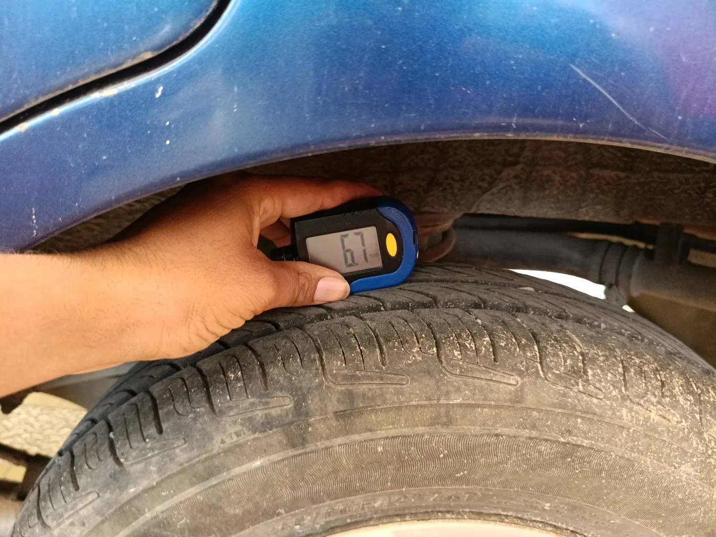 2013 Maruti Alto 800 LXI, Petrol, Manual, 59,695 km, tyre