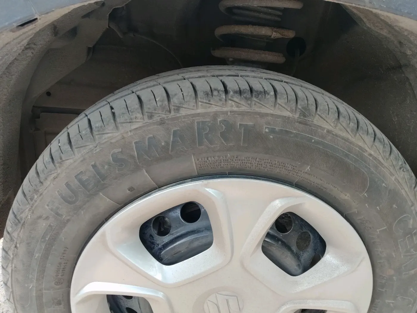 2024 Maruti S PRESSO VXI+, Petrol, Manual, 16,075 km, tyre