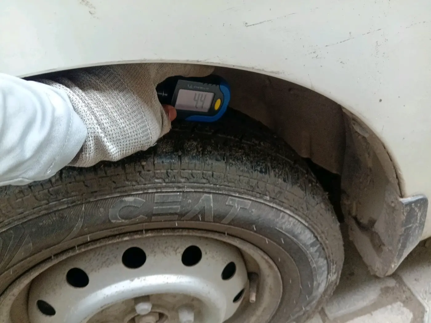 2018 Maruti Wagon R 1.0 LXI CNG, CNG, Manual, 1,40,870 km, tyre