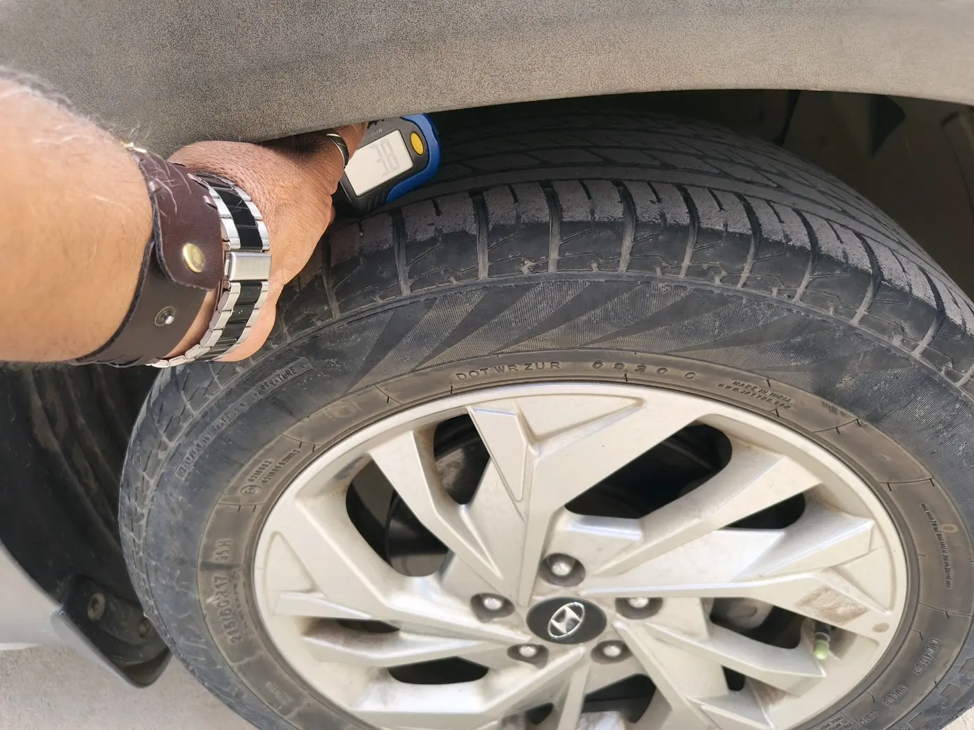 2021 Hyundai Creta SX 1.5 PETROL, Petrol, Manual, 50,698 km, tyre